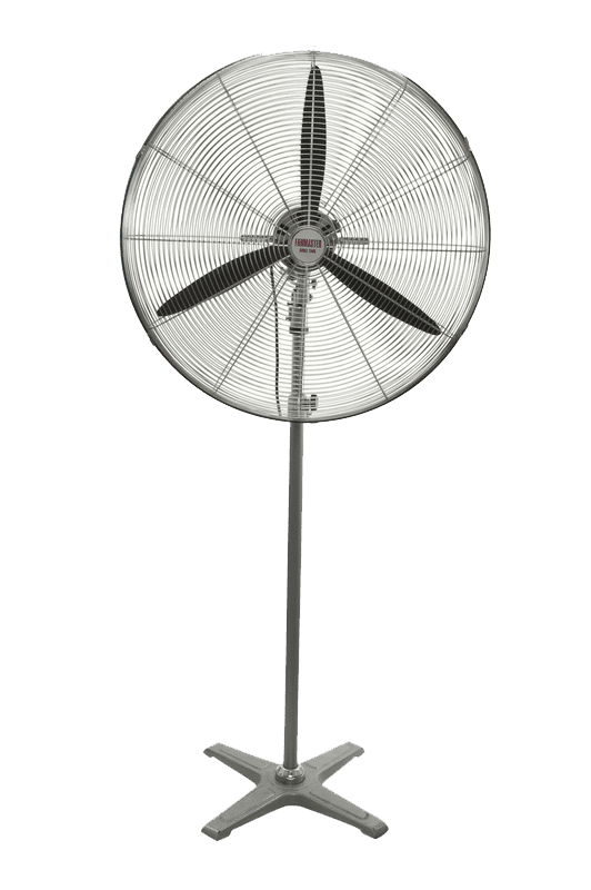 PEDESTAL FAN 850MM 240V 3SPD / Industrial Heating Cooling Ventilation Distribution Fans Warehouse Australia / Fanmaster