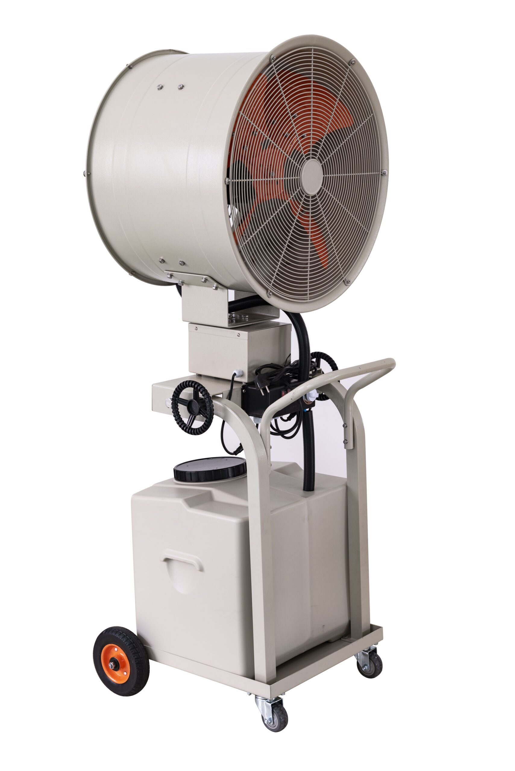 HEAVY DUTY INDUSTRIAL MOBILE MISTING FAN 600MM