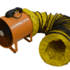 MASTERFANS PORTABLE VENTILATOR With 5m DUCTING / Industrial Heating Cooling Ventilation Distribution Fans Warehouse Australia / Fanmaster