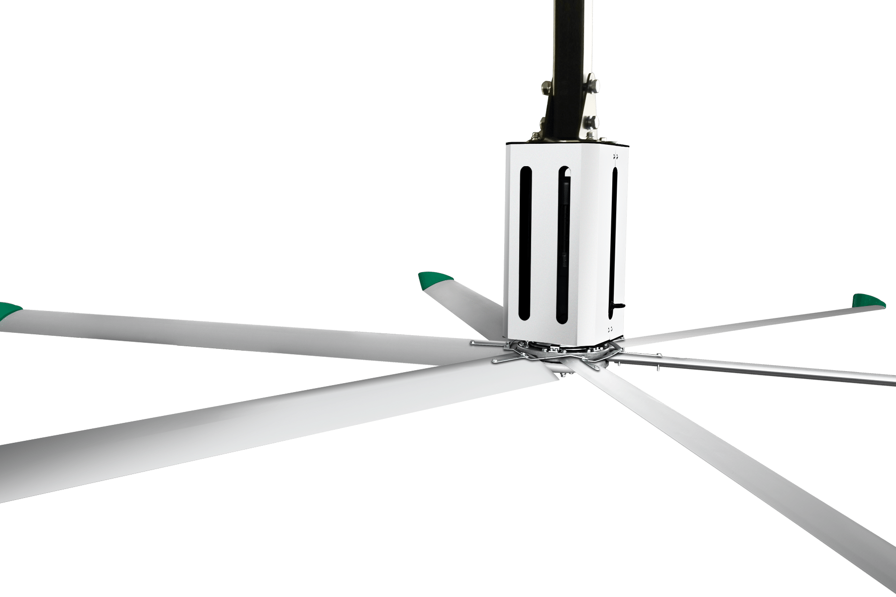 SUPERFLOW HVLS FAN 7.3 1.5KW / Industrial Heating Cooling Ventilation Distribution Fans Warehouse Australia / Fanmaster