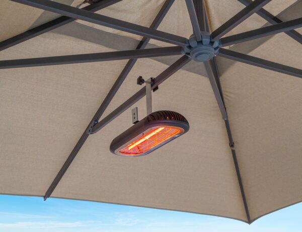 Halogen Infrared Radiant Heater / Industrial Heating Cooling Ventilation Distribution Fans Warehouse Australia / Fanmaster