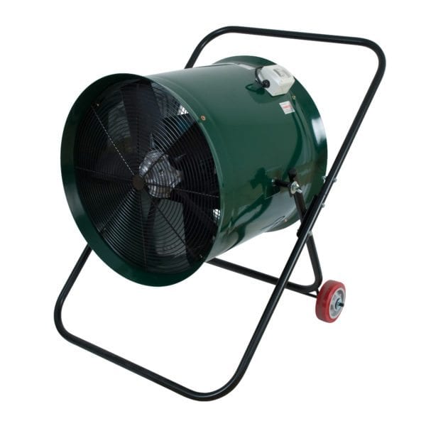 Portable Ventilators in Confined Workshop Spaces / Fanmaster