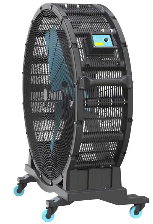 Industrial Floor Fan / Industrial Heating Cooling Ventilation Distribution Fans Warehouse Australia / Fanmaster