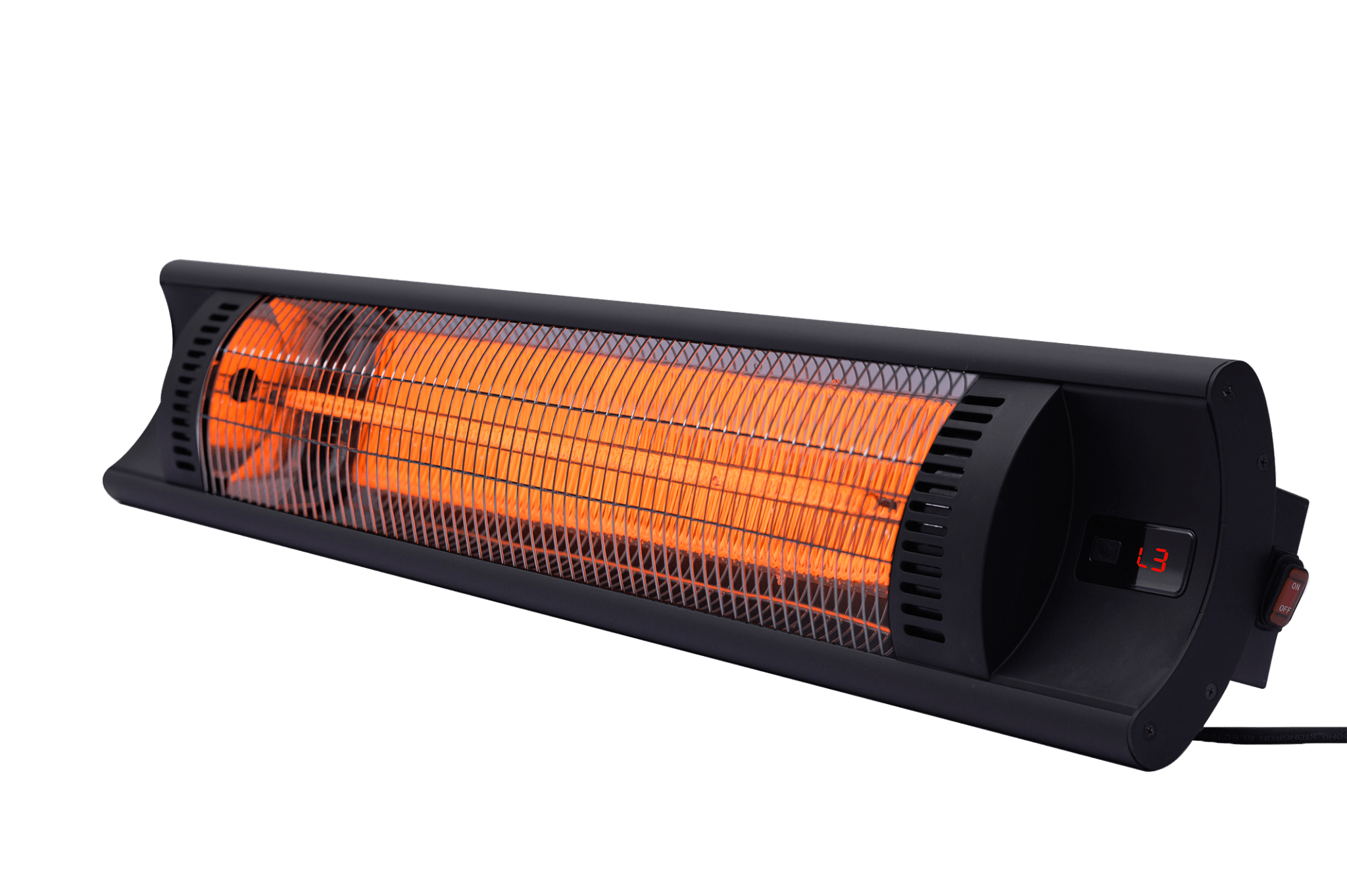 CF2000 Carbon Fibre Electric Heater / Industrial Heating Cooling Ventilation Distribution Fans Warehouse Australia / Fanmaster